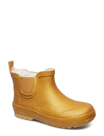Thermal Wellie Short W.linning Yellow CeLaVi