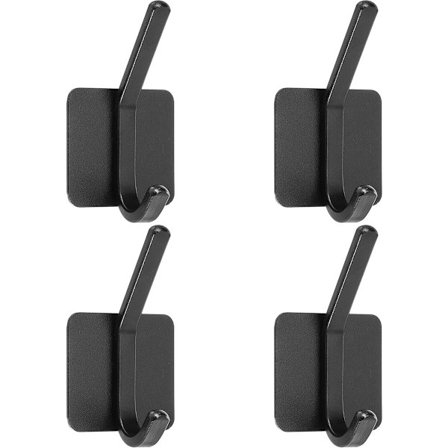 4 kpl - 8*4,5*3,5 cm - Ruostumattomasta teräksestä valmistettu koukku - itseliimautuvat pyyhekoukut - Pyyhekoukku - Itse