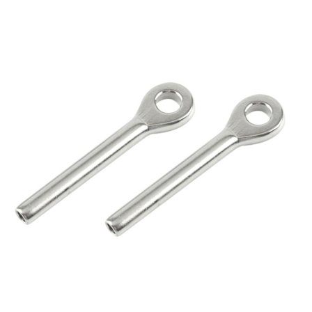 2 stk Marine Eye End Stud Kabelender Ring Terminal Connectors
