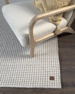 Uldtæppe Fjord Grå