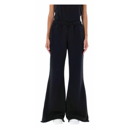 Aries, Wide Trousers Zwart, Dames, Maat:M
