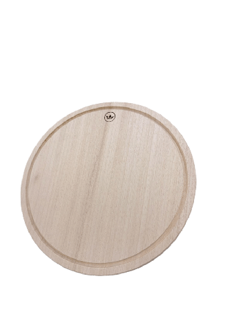 Dutchdeluxes Träskär- Och Serveringsbräda – Rund Horeca-godkänd Skärbrädor & brickor Brun M-L