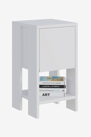 Homitis - Nattbord Ema - Hvit - Nattbord - Fra Homeroom