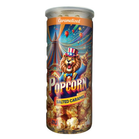 Salted Caramel Karamelliserade Popcorn 170g