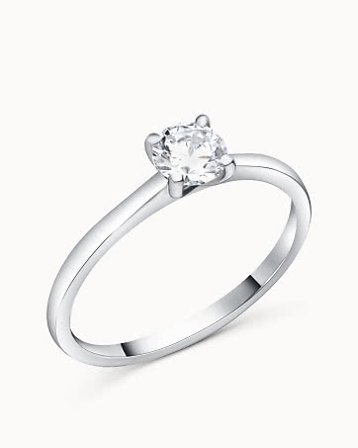 Solitaire Ring Belle 950 Platinum Lab-Grown Diamond 0.50 Carat - Engagement Rings & Wedding Rings from Vanbruun