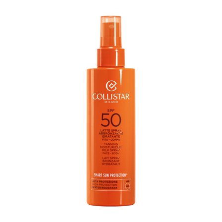 Collistar Latte spray abbronzante idratante spf50 200ml - Latte solare corpo alta prot.