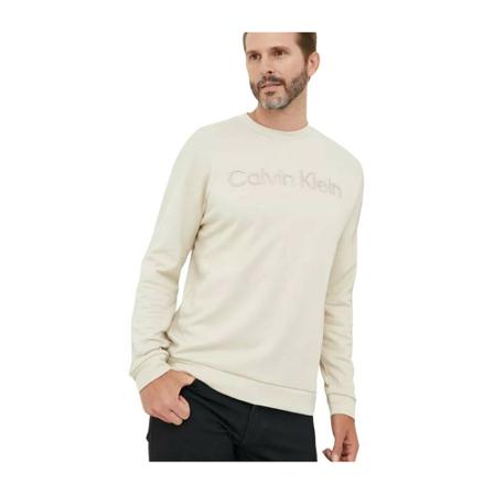 Calvin Klein, Sweatshirt K10K109699 Beige, Heren, Maat:M