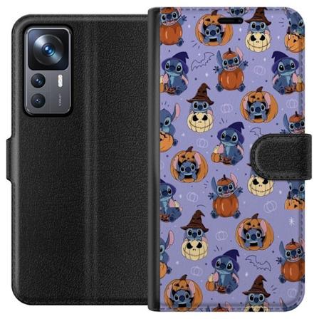 Xiaomi 12T Pro Tegnebogsetui Stitch halloween