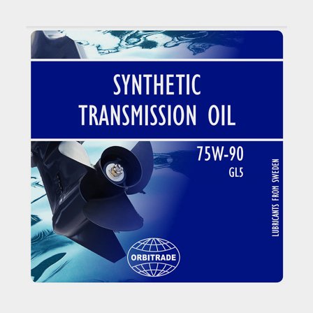 Fully synthetic gear oil Orbitrade Synthetic Transmission Oil, 22479650, 75W-90, API GL-5, 5 litres