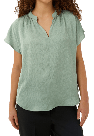 Soaked In Luxury SLParis Blouse Skjortor Dam Grå XS