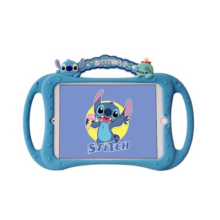 Fodral för iPad 10 2022/10.9/10:e Regnbågshandtag Tablet Stitch" Tecknad Melodi Silikon