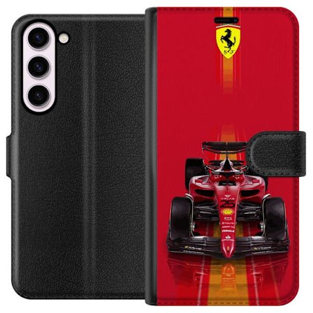 Yhteensopiva Lompakkokotelo Samsung Samsung Galaxy S23+ Ferrari Formula 1 -auto ikonisessa punaisessa muotoilussa urheilullisella tarkkuudella