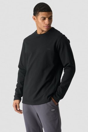 ICANIWILL - Stride Sweatshirt Men Black - Heren - sportkleding van ICIW