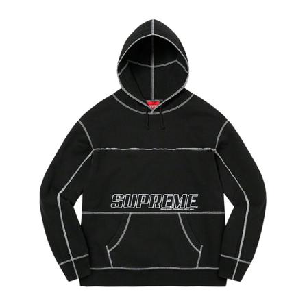 Supreme, Hoodies Czarny, Mężczyzna, Rozmiar: 2XL