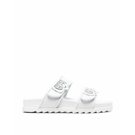 Chiara Ferragni Collection, Sandals Wit, Dames, Maat:40 EU