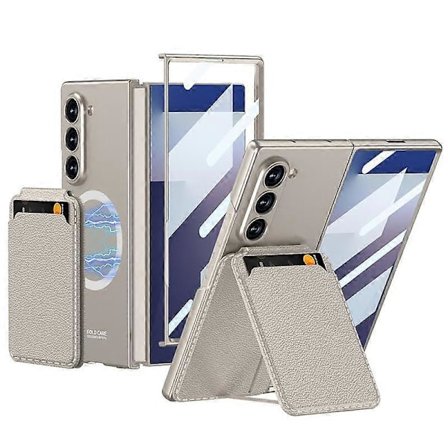 GKK Integroitu Magneettinen Taitettava Korttilaukku Puhelinkotelo Samsung Galaxy Z Fold7 5G:lle