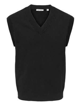 Onsphil Rlx 12 Vest Knit Black ONLY & SONS