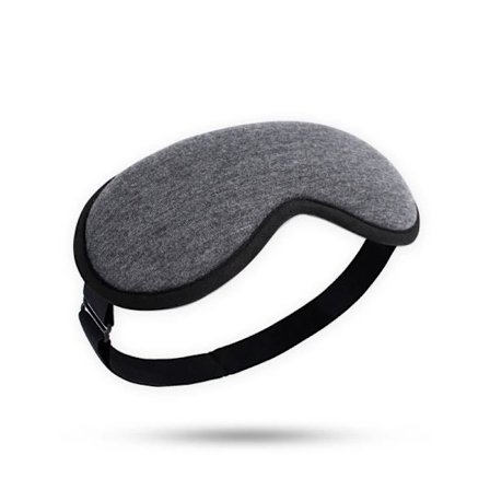 Grafen Opvarmet Øjenmaske til Tørre Øjne USB Langt Infrarød Øjenopvarmning Bomuldspude Træthed Søvn Lindring Rejse Øjenmaske