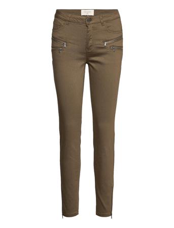 Fqaida-Pa-7/8 Skinny Jeans Grøn FREE/QUENT