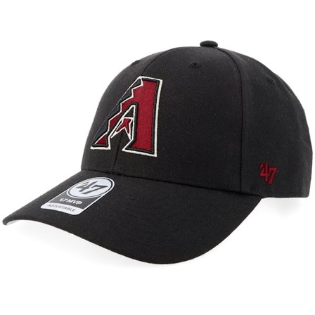 47 Brand - Negro adjustable Gorra - Arizona Diamondbacks Brand Mvp Black Adjustable @ Hatstore