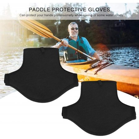 Kajakkpadle votter, kajakk hansker 1 par med tykkere neopren vann