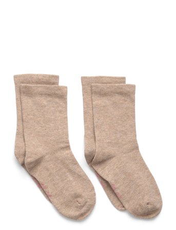 Perfect Basic Socks Beige Minymo