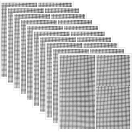 Ikkunaverkon korjaussarja, hyttysverkon korjaussarja, 3 kokoa ikkunaverkon paikka, ikkunaverkon paikat hyttysverkoille