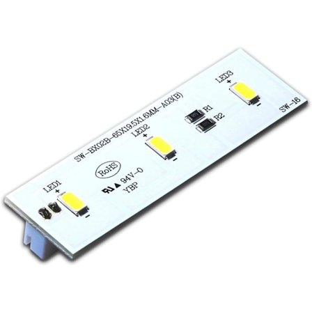 Ersättnings-LED-ljusremsa belysningslist passar för Electrolux kylskåp ZBE2350HCA SW-BX02B reservdel