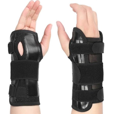 Karpaltunnelsyndrom Handledsstöd Nattskena. Handledsskena Nattskena Handstöd med Met