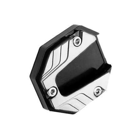 Anti-Slip sidestøttepude til motorcykler og scootere Silver