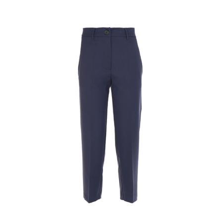 Solotre, Chinos Blauw, Dames, Maat:S