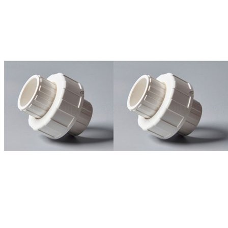 2 stk koblingsrør fitting fatningsstik