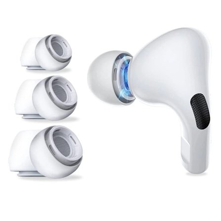 Tech-Protect AirPods Pro / Pro 2 Ear tips S/M/L, 3-pack - White