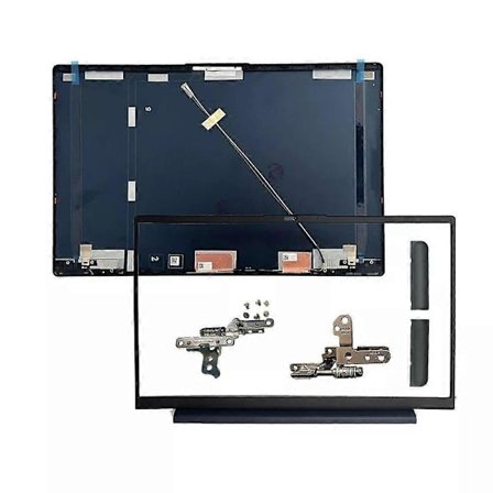 Til ideapad 5 15IIL05 15ARE05 15ITL05 LCD Bagcover Ramme Hængsler Kit Mørk jy
