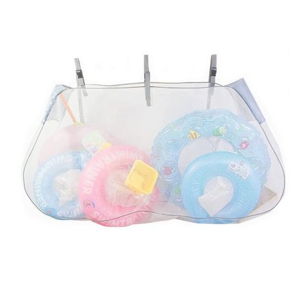 Pool förvaringsväska Staket Mesh GRÅ