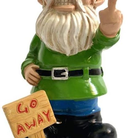 Hagegnom, morsom hagedekorasjon GNOME mann, hagegnom KLB