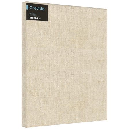 Crevide Djup Målarduk 3D Linne Natur 100x70