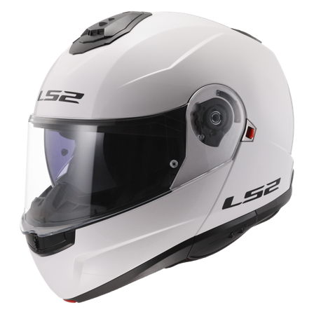 Kypärä LS2 FF908 Strobe II Kiiltävä valkoinen M