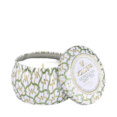 Voluspa Minitin Candle 25h Moroccan Mint Tea Doftljus & rumsdofter Unisex 113 g