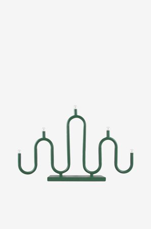 Globen Lighting - Lysestage Noel 5 - Grøn - Adventslysestager - Fra Homeroom