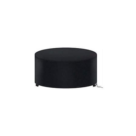 180 x 90 cm runt trädgårdsbordsskydd, vattentätt trädgårdsmöbelskydd, 210D Oxford runt utomhusbordsskydd