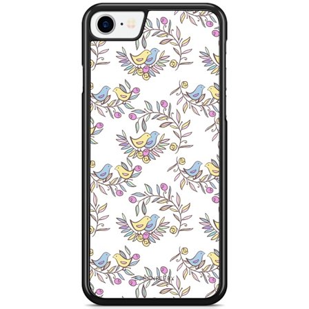 Bjornberry Skal iPhone SE (2020) - Fågelmönster