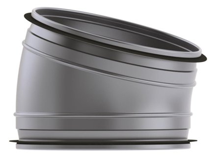ETS NORD NVP Böj 15° Kanaldiameter: 160 mm, Ventilation