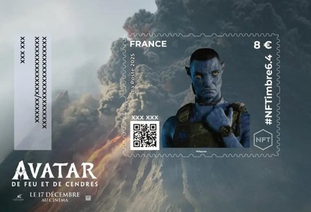 Frankrig - Avatar 6.4 - Miles Quaritch - Kryptofrimærke