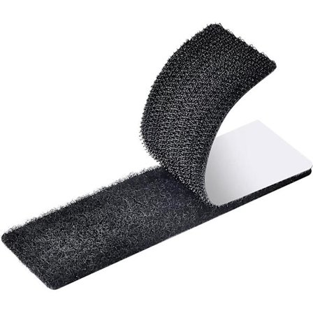 Velcro-tape selvklæbende 50m ekstra stærk, dobbeltklæbende med velcro 20/25/16mm bred