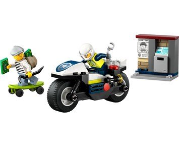 LEGO-City Police Skurkejakt med motorsykkelpolitiet 60455-LEGO City Skurkejakt med motorsykkelpolitiet 60455-LEGO-LEGO