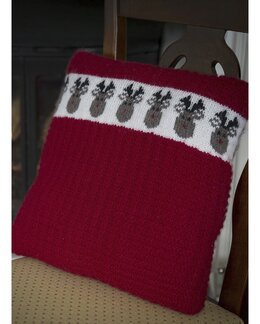 Strikkeoppskrift Pute Rudolf - Viking of Norway