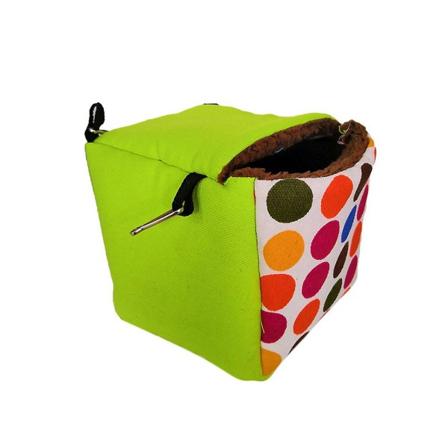1 kpl Piirretty Lehm n Unipeti Talvi L mmin Lemmikkiel inten Pes Lemmikkiel inten Tarvikkeet Oraville Papukaijalle Hamsterille (vihre ) Green Size 1