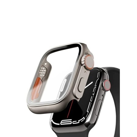 Apple Watch Case 45mm Glas Udseende Opgradering ultra iWatch Series 8 7