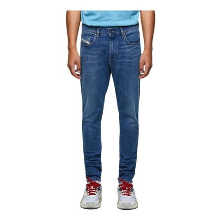 Diesel Jeans- D-Strukt 09A80 Blå, Herre, Størrelse: W30 L32